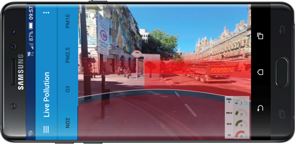 AirSensa Live Pollution App